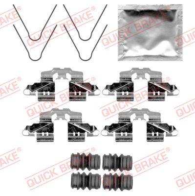 Accessory Kit, disc brake pad - 109-0098 QUICK BRAKE