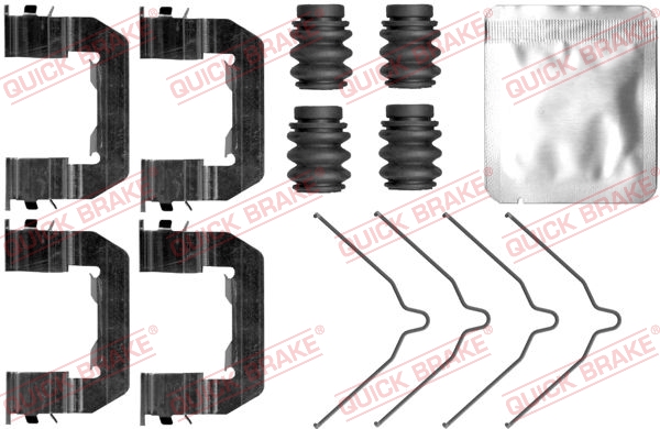 Accessory Kit, disc brake pad - 109-0103 QUICK BRAKE