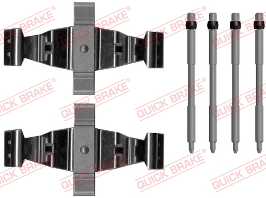 Accessory Kit, disc brake pad - 109-0108 QUICK BRAKE