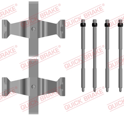Accessory Kit, disc brake pad - 109-0109 QUICK BRAKE