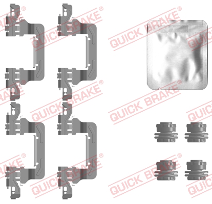 Accessory Kit, disc brake pad - 109-0130 QUICK BRAKE