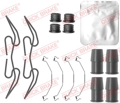 Kit accessori, Pastiglia freno - 109-0133 QUICK BRAKE