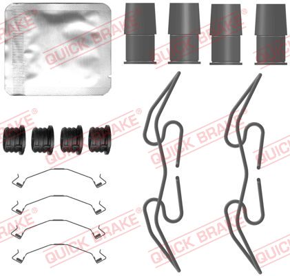 Accessory Kit, disc brake pad - 109-0134 QUICK BRAKE