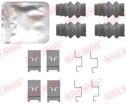 Kit accessori, Pastiglia freno - 109-0135 QUICK BRAKE