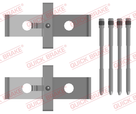 Accessory Kit, disc brake pad - 109-0136 QUICK BRAKE