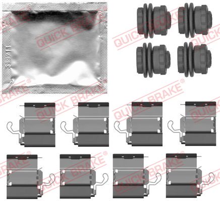 Accessory Kit, disc brake pad - 109-0140 QUICK BRAKE