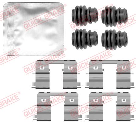 Accessory Kit, disc brake pad - 109-0144 QUICK BRAKE