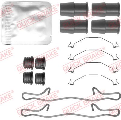 Accessory Kit, disc brake pad - 109-0145 QUICK BRAKE