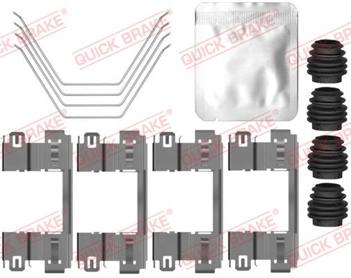Accessory Kit, disc brake pad - 109-0146 QUICK BRAKE