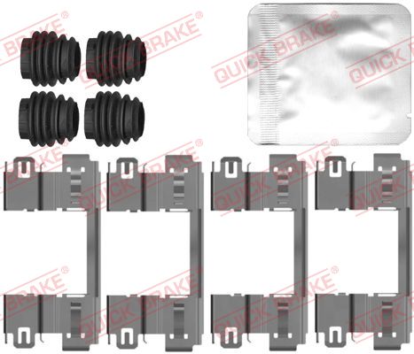 Accessory Kit, disc brake pad - 109-0147 QUICK BRAKE