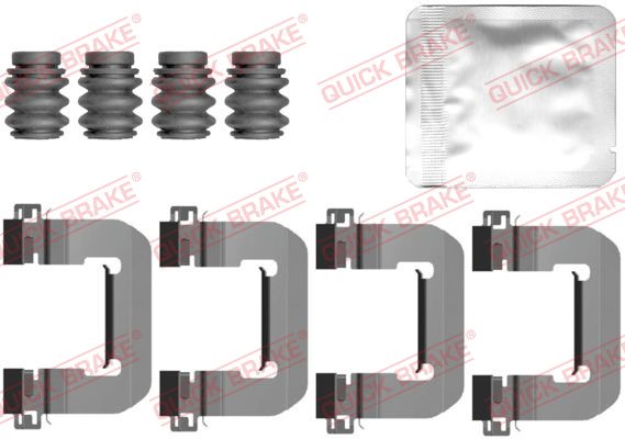 Kit accessori, Pastiglia freno - 109-0149 QUICK BRAKE