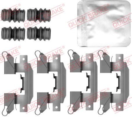 Accessory Kit, disc brake pad - 109-0151 QUICK BRAKE