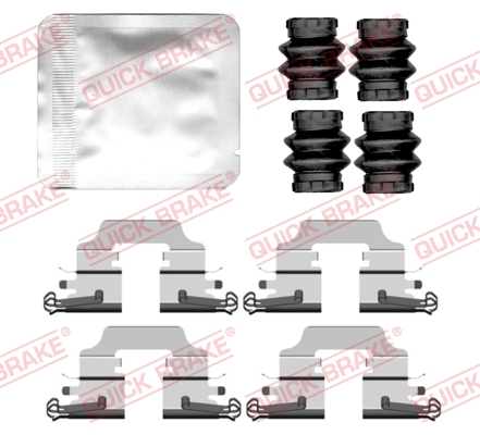 Accessory Kit, disc brake pad - 109-0158 QUICK BRAKE