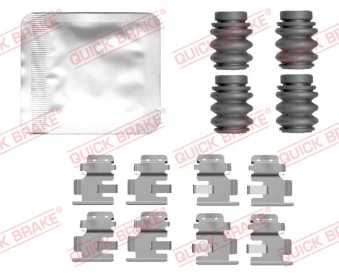 Kit accessori, Pastiglia freno - 109-0175 QUICK BRAKE