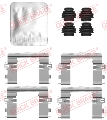 Accessory Kit, disc brake pad - 109-0177 QUICK BRAKE