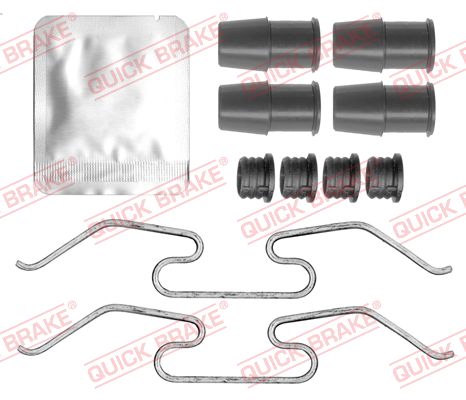 Комплектующие, колодки дискового тормоза - 109-0179 QUICK BRAKE