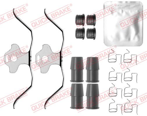 Accessory Kit, disc brake pad - 109-0181 QUICK BRAKE