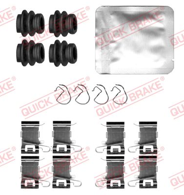Accessory Kit, disc brake pad - 109-0183 QUICK BRAKE