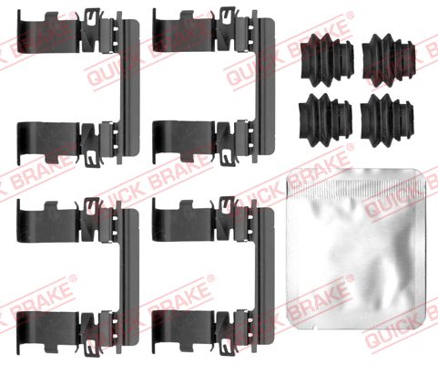 Kit accessori, Pastiglia freno - 109-0185 QUICK BRAKE