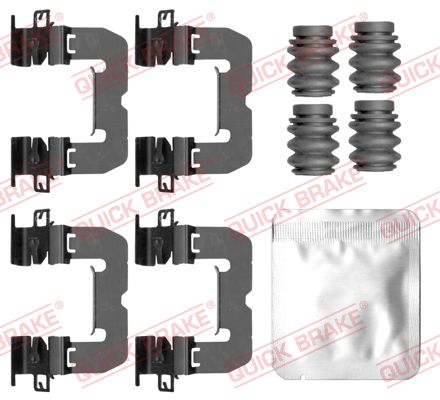 Kit accessori, Pastiglia freno - 109-0188 QUICK BRAKE