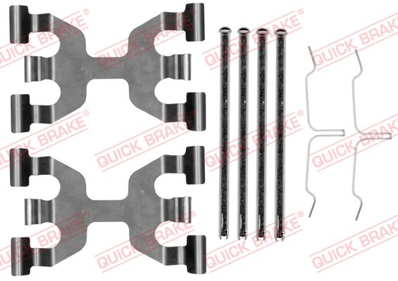Accessory Kit, disc brake pad - 109-0189 QUICK BRAKE