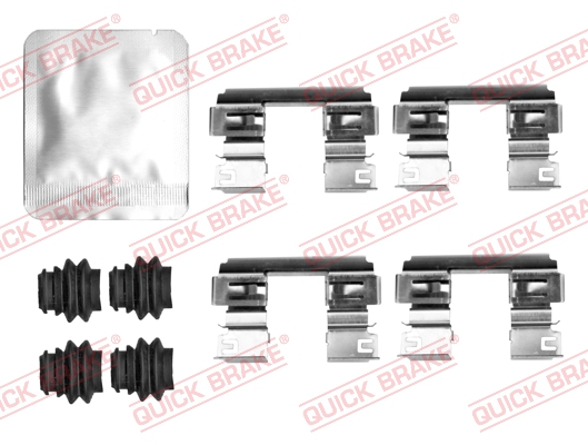 Accessory Kit, disc brake pad - 109-0193 QUICK BRAKE