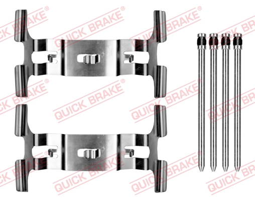 Accessory Kit, disc brake pad - 109-0195 QUICK BRAKE