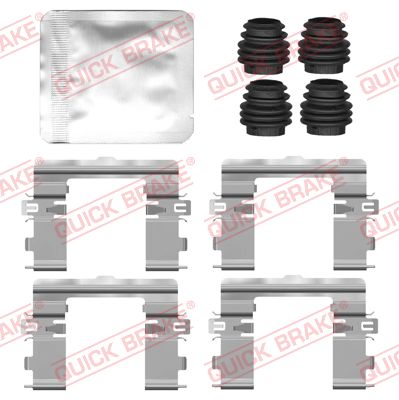 Kit accessori, Pastiglia freno - 109-0196 QUICK BRAKE