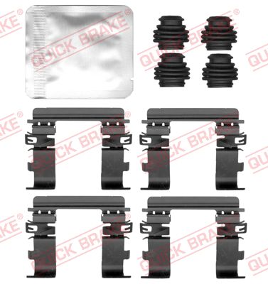 Accessory Kit, disc brake pad - 109-0198 QUICK BRAKE