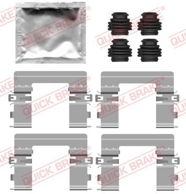 Kit accessori, Pastiglia freno - 109-0200 QUICK BRAKE