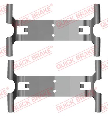 Kit accessori, Pastiglia freno - 109-0204 QUICK BRAKE