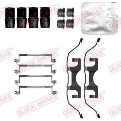 Kit accessori, Pastiglia freno - 109-0209 QUICK BRAKE