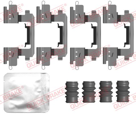 Kit accessori, Pastiglia freno - 109-0210 QUICK BRAKE