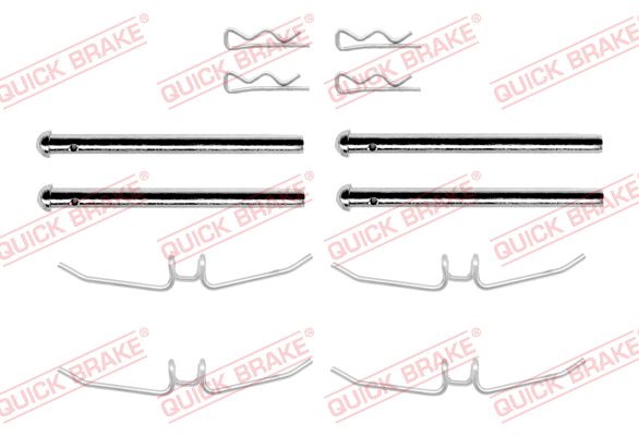 Комплектующие, колодки дискового тормоза - 109-0901 QUICK BRAKE