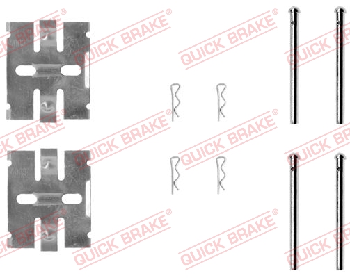 Accessory Kit, disc brake pad - 109-0932 QUICK BRAKE