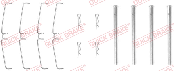 Accessory Kit, disc brake pad - 109-0965 QUICK BRAKE