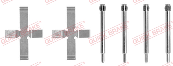 Accessory Kit, disc brake pad - 109-0980 QUICK BRAKE