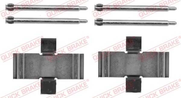 priedų komplektas, diskinių stabdžių trinkelės - 109-1039 QUICK BRAKE