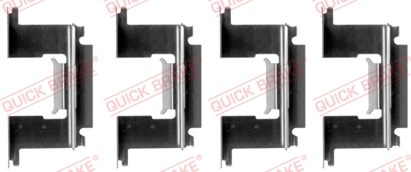 Kit accessori, Pastiglia freno - 109-1064 QUICK BRAKE