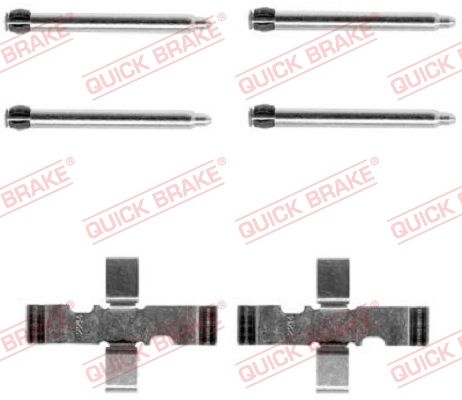 Accessory Kit, disc brake pad - 109-1101 QUICK BRAKE