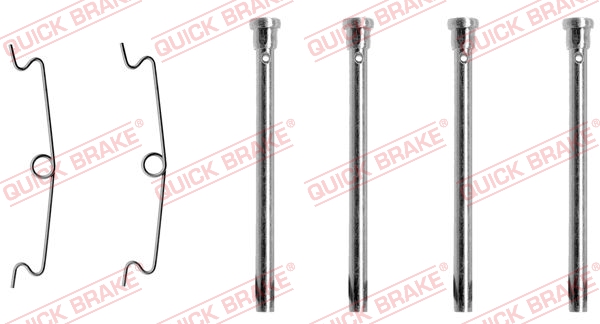 Zubehörsatz, Scheibenbremsbelag - 109-1113 QUICK BRAKE