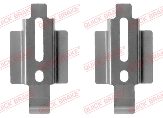 Accessory Kit, disc brake pad - 109-1178 QUICK BRAKE