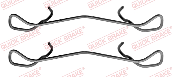Kit accessori, Pastiglia freno - 109-1189 QUICK BRAKE