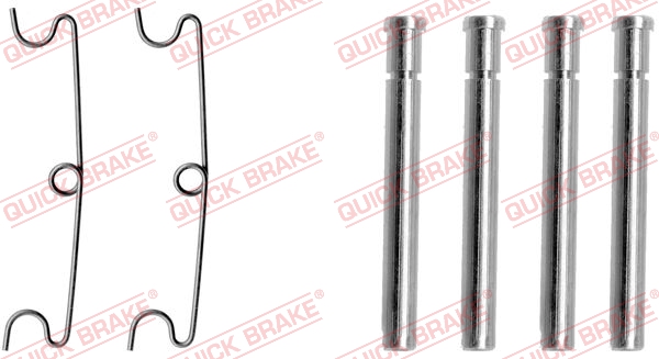 Kit accessori, Pastiglia freno - 109-1190 QUICK BRAKE