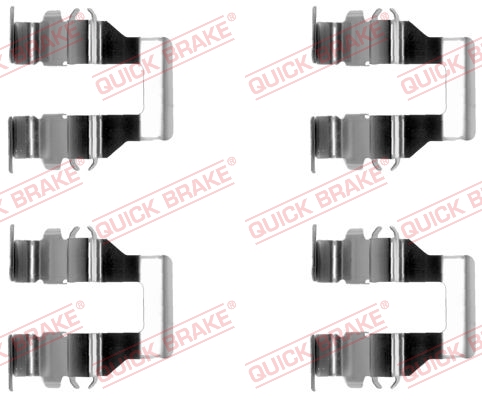 Accessory Kit, disc brake pad - 109-1199 QUICK BRAKE