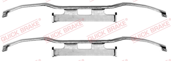 Kit accessori, Pastiglia freno - 109-1213 QUICK BRAKE