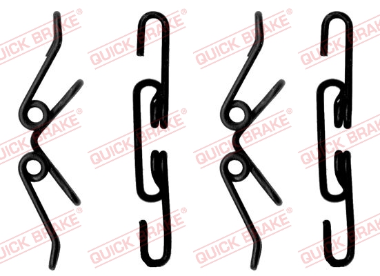 Accessory Kit, disc brake pad - 109-1220 QUICK BRAKE