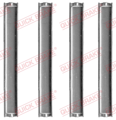 Kit accessori, Pastiglia freno - 109-1228 QUICK BRAKE