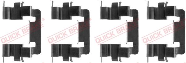 Accessory Kit, disc brake pad - 109-1278 QUICK BRAKE