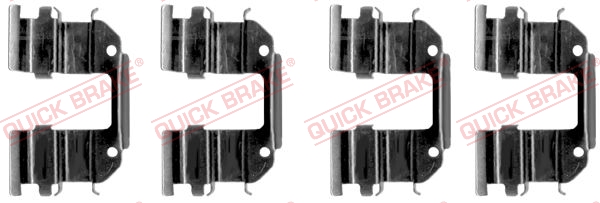 Accessory Kit, disc brake pad - 109-1285 QUICK BRAKE